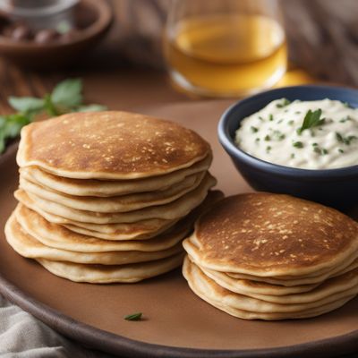 Sudanese Cheese-Filled Pancakes