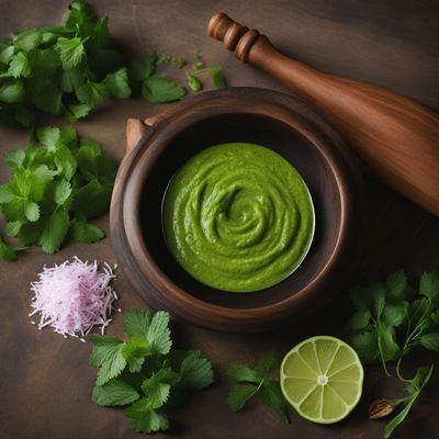 Sudanese-Inspired Green Chutney