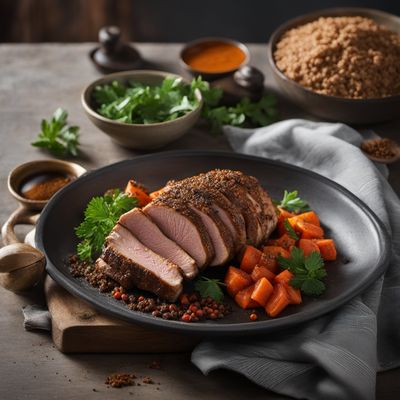 Sudanese Spiced Roast Pork