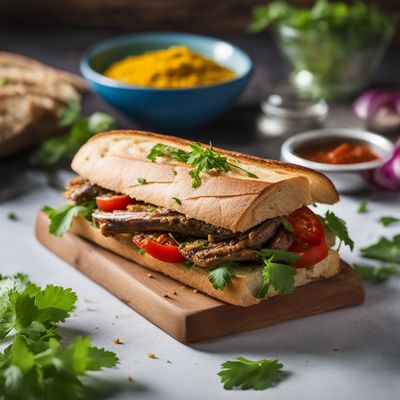 Sudanese Spiced Sardine Sandwich