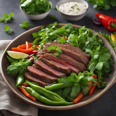 Sudanese-style Beef Salad