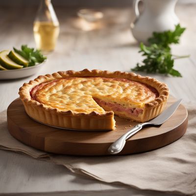 Suisse de Valence - Swiss Cheese and Ham Tart