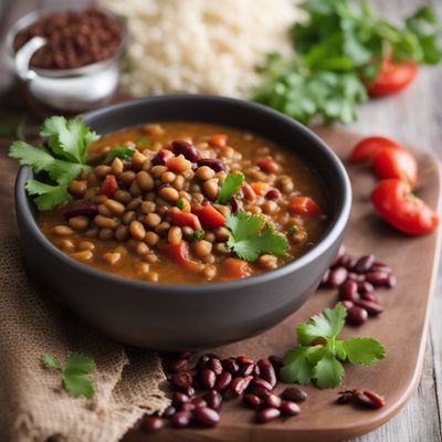 Surinamese Style Mixed Bean Stew