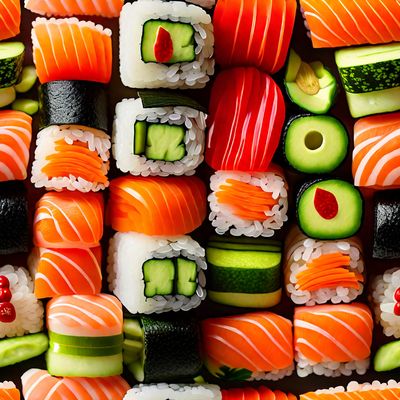 Vegetarian Sushi Rolls