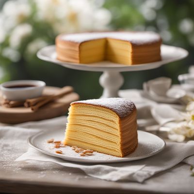 Swabian Baumkuchen - Layered Cake from Swabia