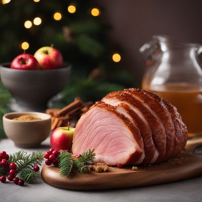 Swedish Christmas Ham with Mustard Glaze