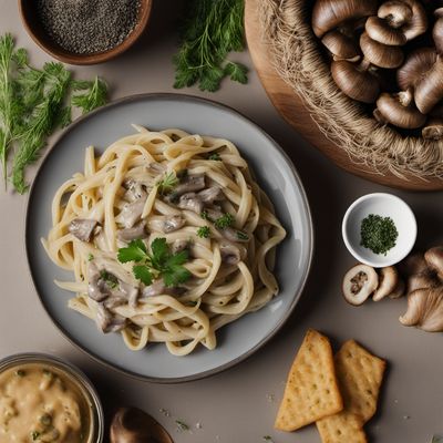 Swedish Creamy Mushroom Pasta