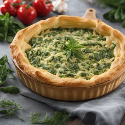 Swedish Spinach and Cheese Pie