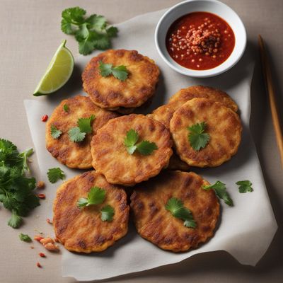 Sylheti-style Spiced Shrimp Pancakes