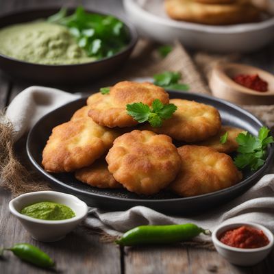 Sylheti Style Stuffed Fried Bread