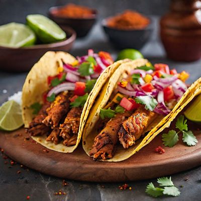 Tacos al Pastor with an Arab Twist