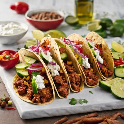 Greek-style Tacos al Pastor