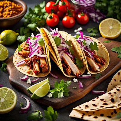 Tacos al Pastor with a Mediterranean Twist