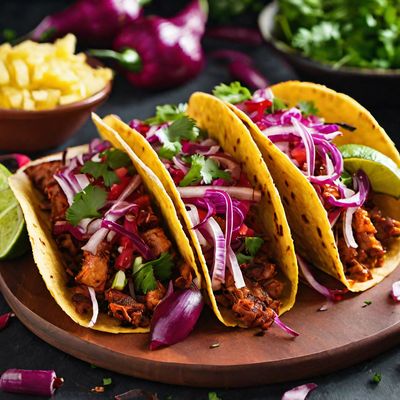 Molecular Gastronomy Tacos al Pastor