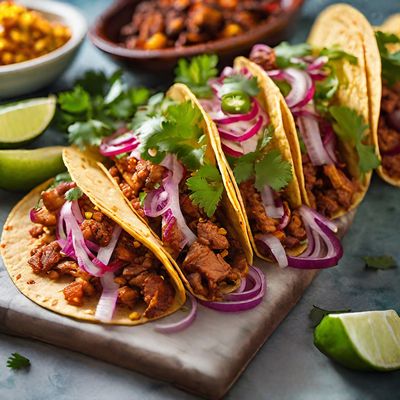 Peruvian-style Tacos al Pastor