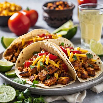 Vegetarian Tacos al Pastor