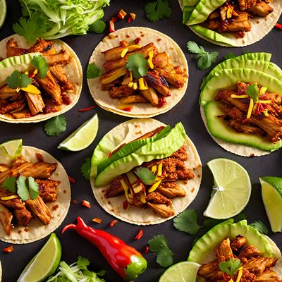 Tacos al pastor with a Vietnamese twist