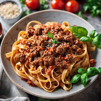 Tagliatelle al ragù alla Bolognese