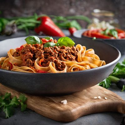 Tagliatelle al ragù alla Bolognese