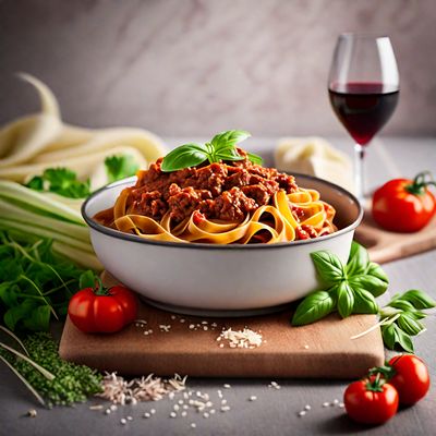 Tagliatelle al ragù alla Bolognese