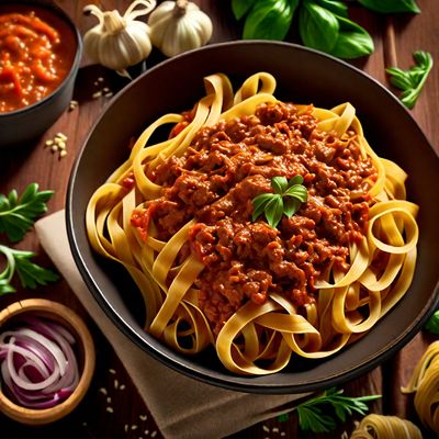 Tagliatelle al ragù alla Bolognese