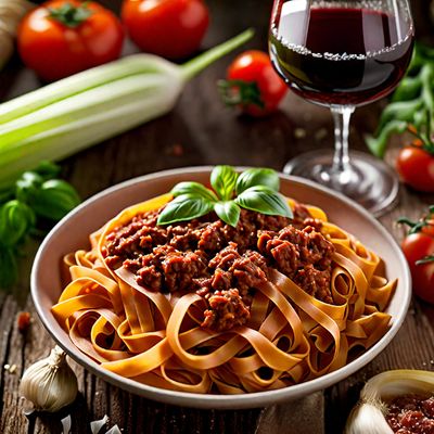 Tagliatelle au ragù à la Bolognaise