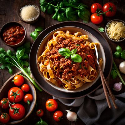 Tagliatelle au ragù à la Bolognaise