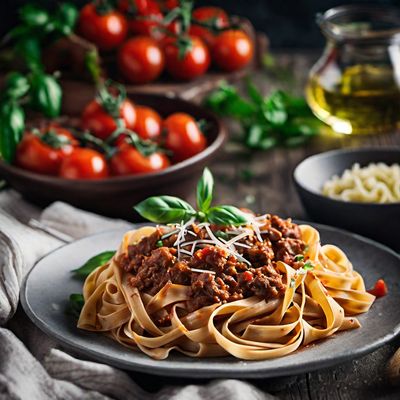 Tagliatelle al ragù alla Bolognese