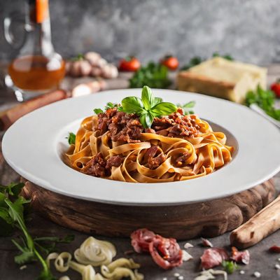 Tagliatelle al ragù alla Bolognese