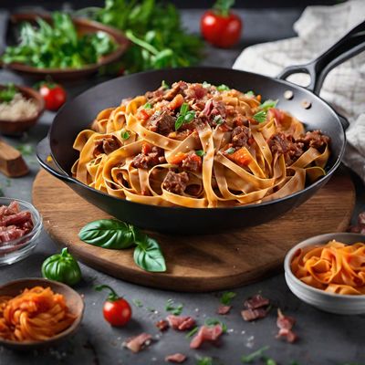 Tagliatelle al ragù alla Bolognese