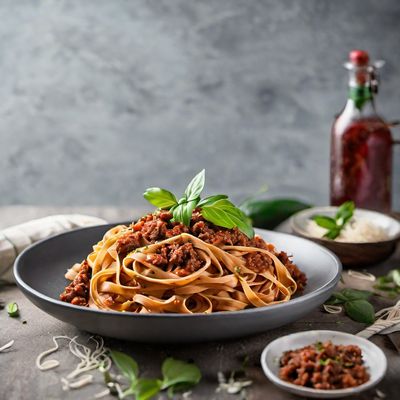 Tagliatelle al ragù alla Bolognese