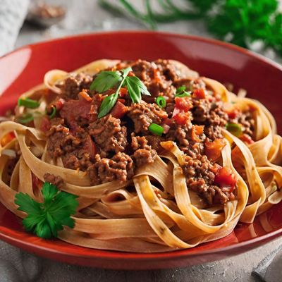 Tagliatelle al ragù alla Bolognese