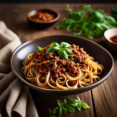 Tagliatelle al ragù alla Bolognese