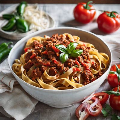 Tagliatelle al ragù alla Bolognese