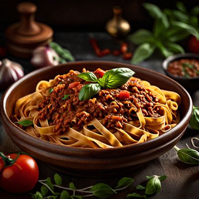 Tagliatelle al ragù alla Bolognese