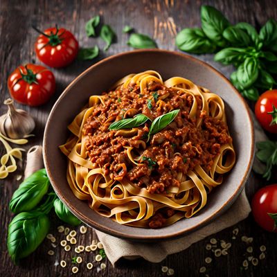 Tagliatelle al ragù alla Bolognese