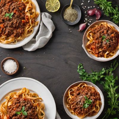 Tagliatelle al ragù alla Bolognese