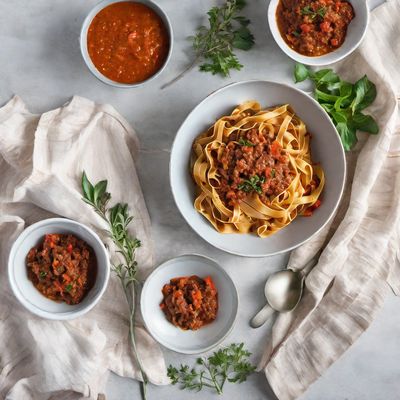 Tagliatelle al ragù alla Bolognese