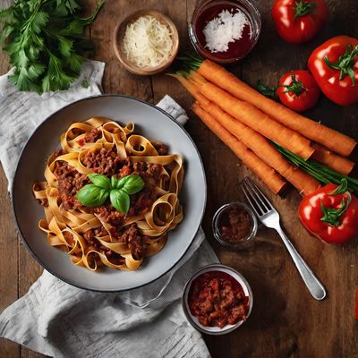 Tagliatelle al ragù alla Bolognese