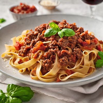 Tagliatelle al ragù alla Bolognese