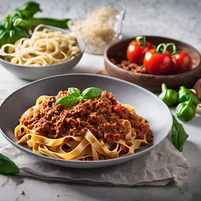 Soulful Tagliatelle al Ragù alla Bolognese