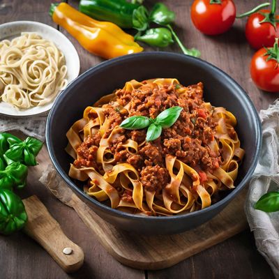 Soulful Tagliatelle al Ragù alla Bolognese