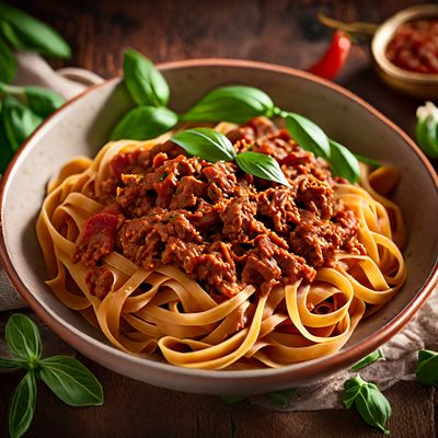 Tagliatelle al ragù alla Bolognese