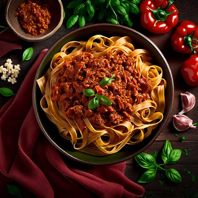 Tagliatelle al ragù alla Bolognese