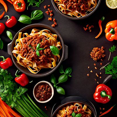 Tagliatelle al ragù alla Bolognese