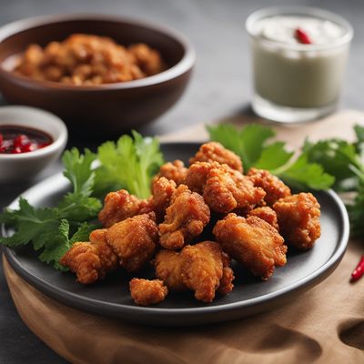 Taiwanese Spicy Crispy Chicken Bites