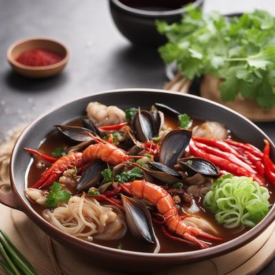 Taiwanese Spicy Seafood Hot Pot