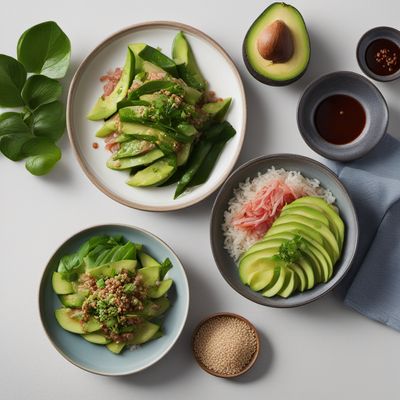 Taiwanese-style Avocado with Tuna