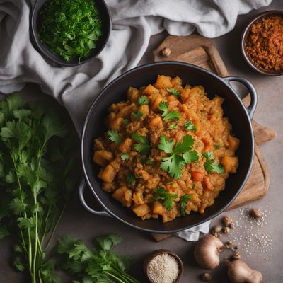 Tajik-inspired Vegetable Mash