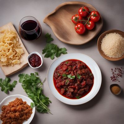 Tajik-style Red Wine Trotelle